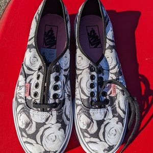 Vans authentic roses